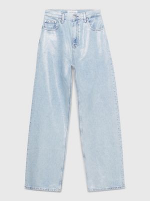 High rise hot sale coated jeans