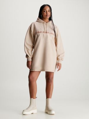 Calvin klein on sale sweatshirt dress