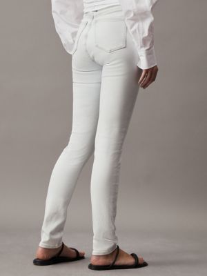 Calvin klein ultimate hot sale skinny jeans white