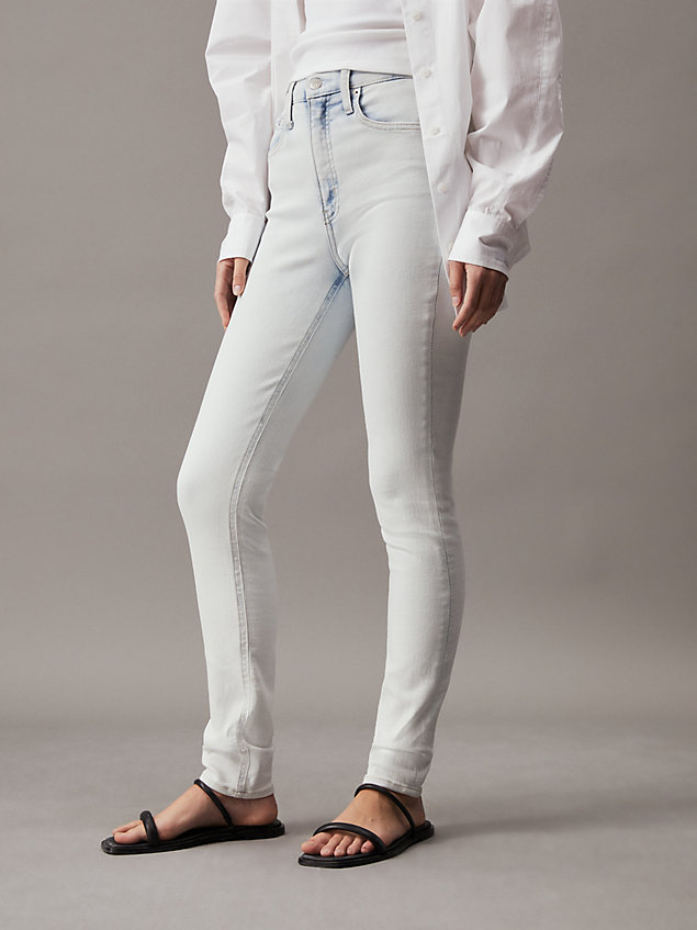 denim high rise skinny jeans for women calvin klein jeans