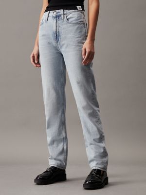 CALVIN KLEIN JEANS - Women's mid-rise skinny jeans - Blue - OT-ZW0ZW021851AA