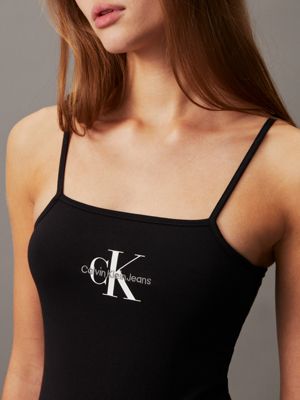 Calvin klein bodysuit clearance black