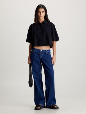 Calvin Klein Bungee-Hem Pocket Cotton T-Shirt - Macy's