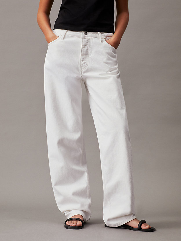 denim light jeansy 90's straight dla kobiety - calvin klein jeans