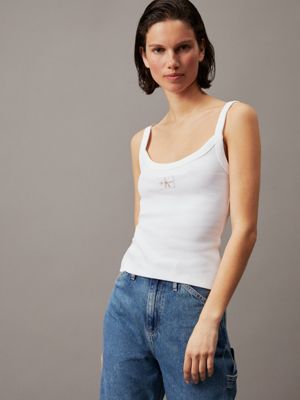 Calvin klein ribbed tank online