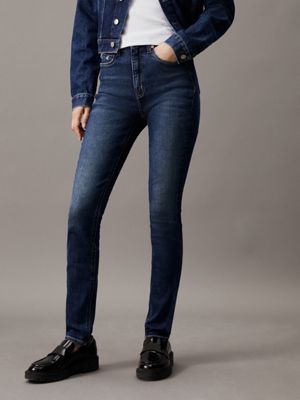 denim high rise skinny jeans for women calvin klein jeans