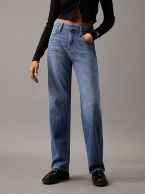 High Rise Relaxed Jeans Calvin Klein J20J2236431A4