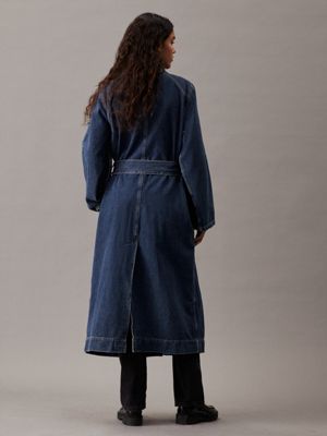 Relaxed Denim Trench Coat Calvin Klein J20J2237581BJ