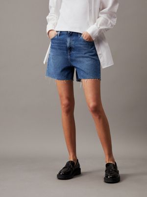 denim denim mom shorts for women calvin klein jeans