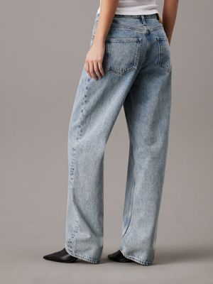 denim light 90's loose jeans for women calvin klein jeans