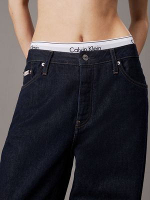 denim rinse 90's loose jeans for women calvin klein jeans