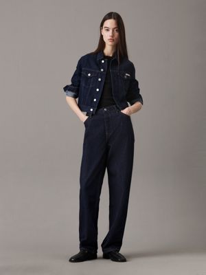 denim rinse 90's loose jeans for women calvin klein jeans