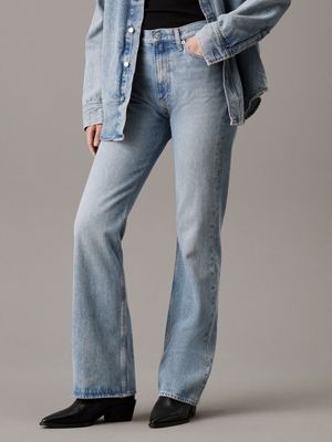 denim authentic bootcut jeans for women calvin klein jeans