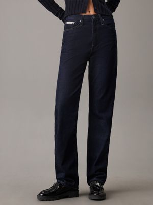 High Rise Straight Jeans Calvin Klein J20J2240151BJ