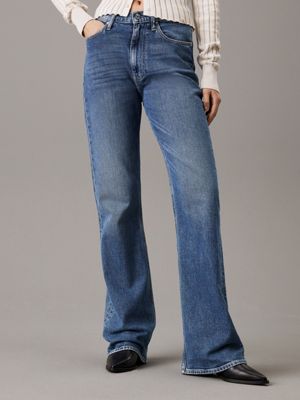 denim authentic bootcut jeans for women calvin klein jeans