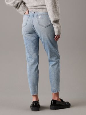 denim light mom jeans for women calvin klein jeans