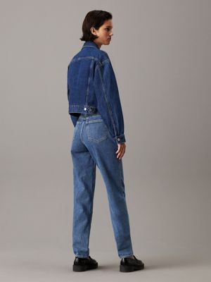 denim medium mom jeans for women calvin klein jeans