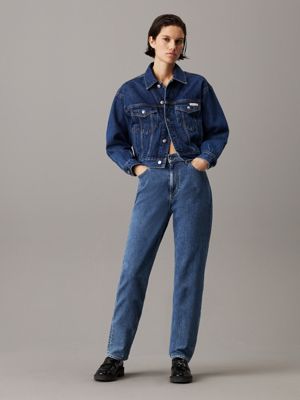 denim medium mom jeans for women calvin klein jeans