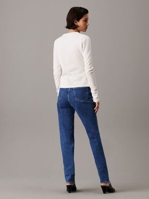 denim medium mom jeans for women calvin klein jeans