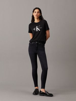 Black ankle jeggings hotsell