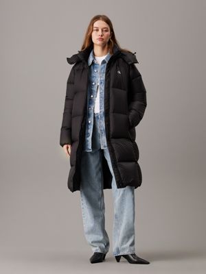 Long Down Puffer Coat Calvin Klein J20J224109BEH