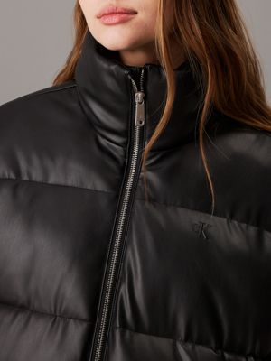 Calvin klein women's black jacket best sale