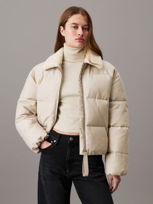 Relaxed Aviator Puffer Jacket Calvin Klein J20J224121PD7