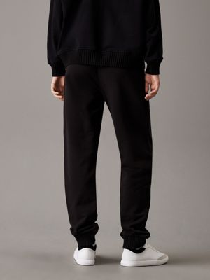 black cotton terry joggers for women calvin klein jeans
