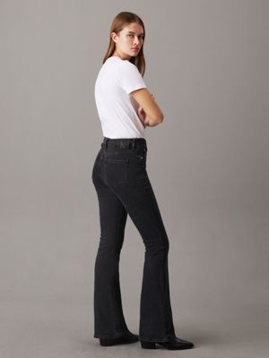 denim black skinny bootcut jeans for women calvin klein jeans