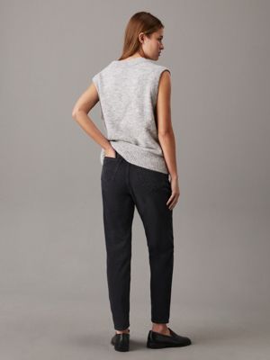 denim black mom jeans for women calvin klein jeans