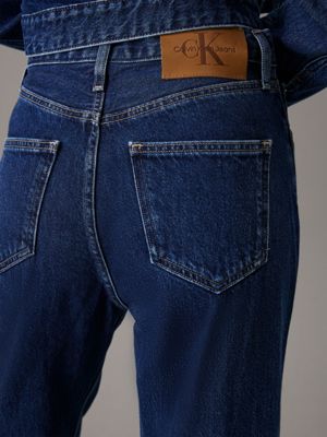 denim dark authentic bootcut jeans for women calvin klein jeans