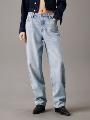 light blue 90's loose jeans for women calvin klein jeans