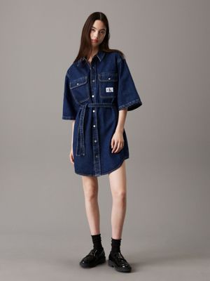 Calvin klein button up dress best sale