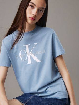 Calvin klein t shirt blue on sale