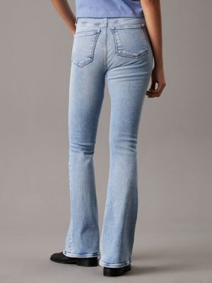 denim light skinny bootcut jeans for women calvin klein jeans