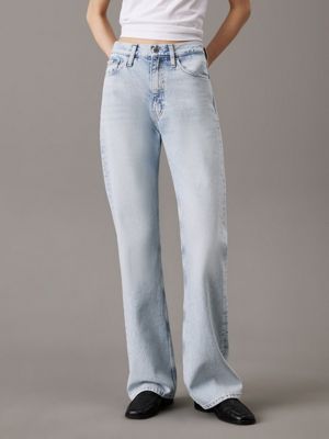 denim authentic bootcut jeans for women calvin klein jeans