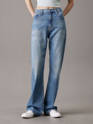 denim authentic bootcut jeans for women calvin klein jeans