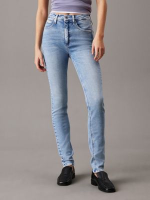 denim high rise skinny jeans for women calvin klein jeans