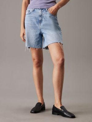 denim denim bermuda shorts for women calvin klein jeans