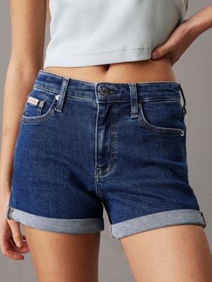 denim slim denim shorts for women calvin klein jeans