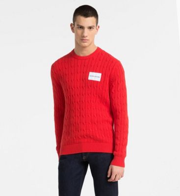 calvin klein knitted jumper