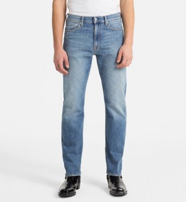 calvin klein straight jeans mens