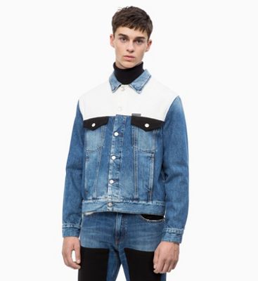 calvin klein jeans trucker jacket