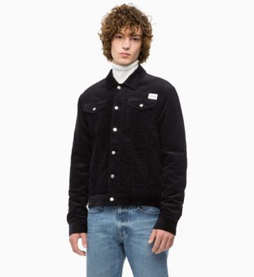 calvin klein corduroy trucker jacket