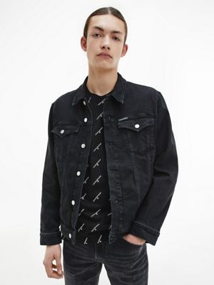 calvin klein jeans black jacket
