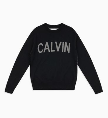 calvin klein logo jumper