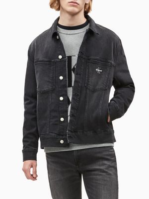 calvin klein jean jacket men