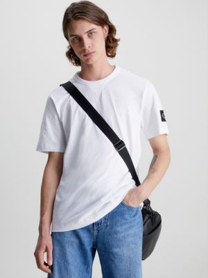 daarna Rechthoek kapsel Monogram T-shirt met embleem Calvin Klein® | J30J314051YAF