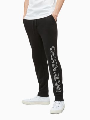 calvin klein side logo joggers