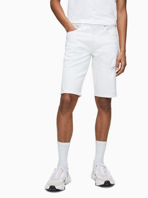 calvin klein denim shorts mens